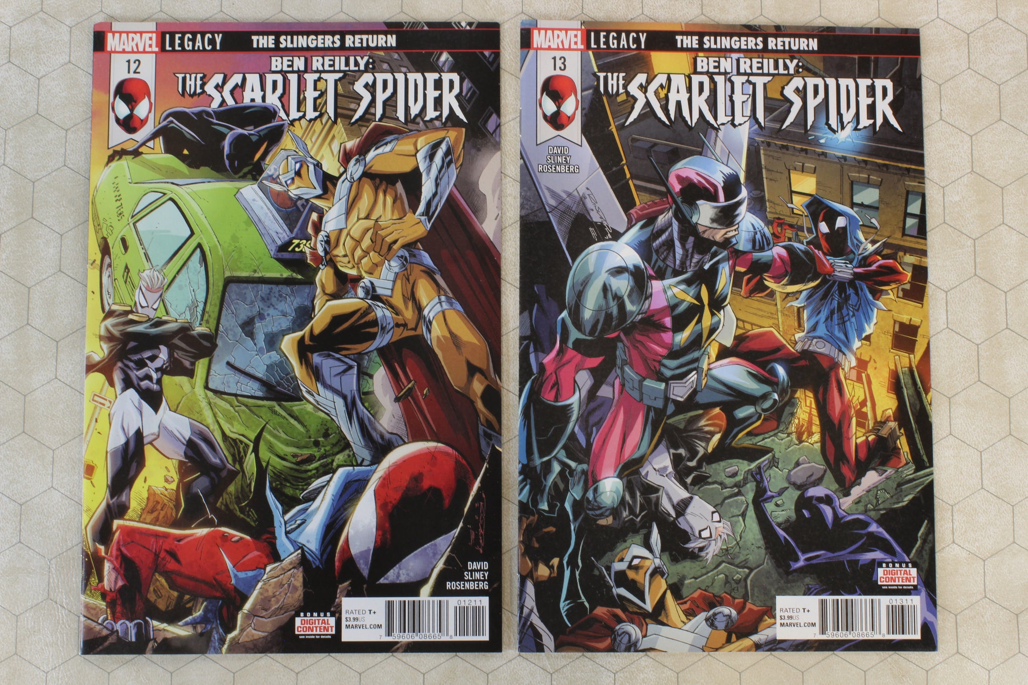 ①アメコミリーフまとめ売り (45) 洋書 SCARLET SPIDER BEN REILLY SCARLET SPIDER 1 1st PRINT NM AMAZING SPIDERMAN | eBay