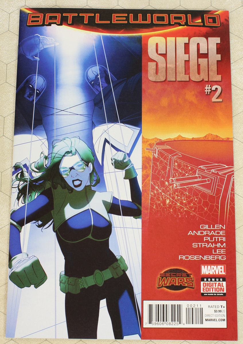 SIEGE #1 - 3 (2015) vol.2 Set NM (Marvel Comics lot) !! – Comic Fever