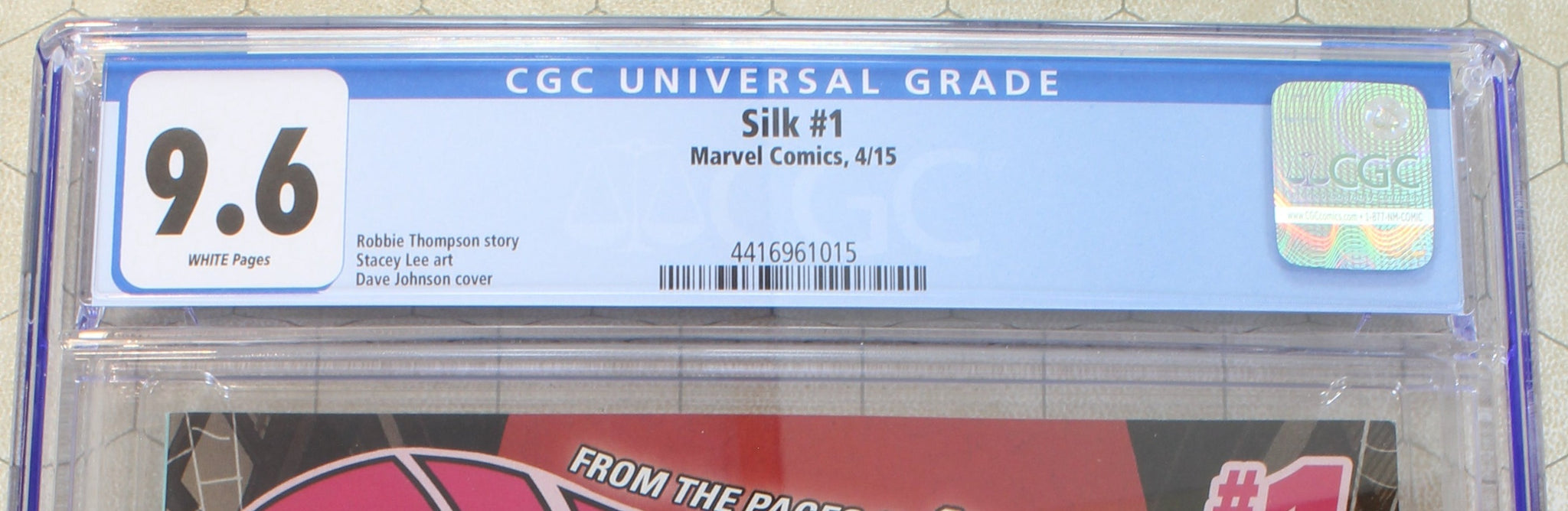 Silk purchases #1 CGC 9.6