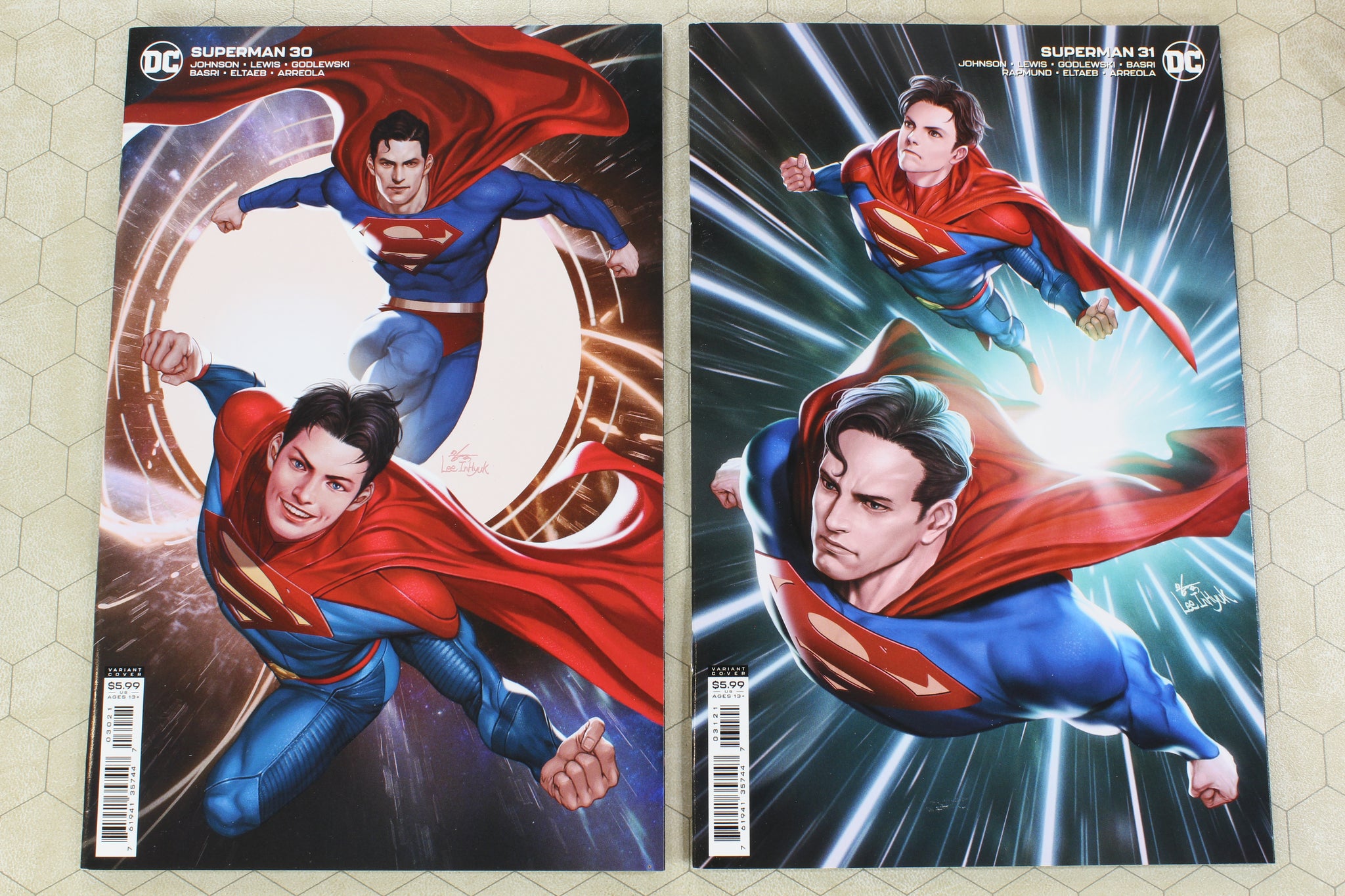 SUPERMAN #26 - 32 (2020) vol.5 SET NM all B variants (DC Comics
