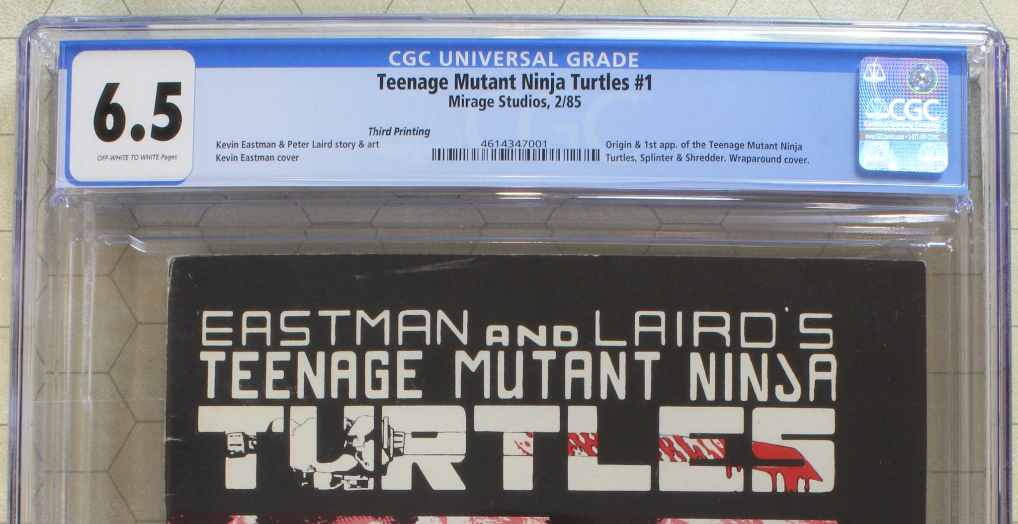 maturiページ TEENAGE MUTANT NINJA TURTLES #1 CGC 6.5 (1985) Origin & 1st
