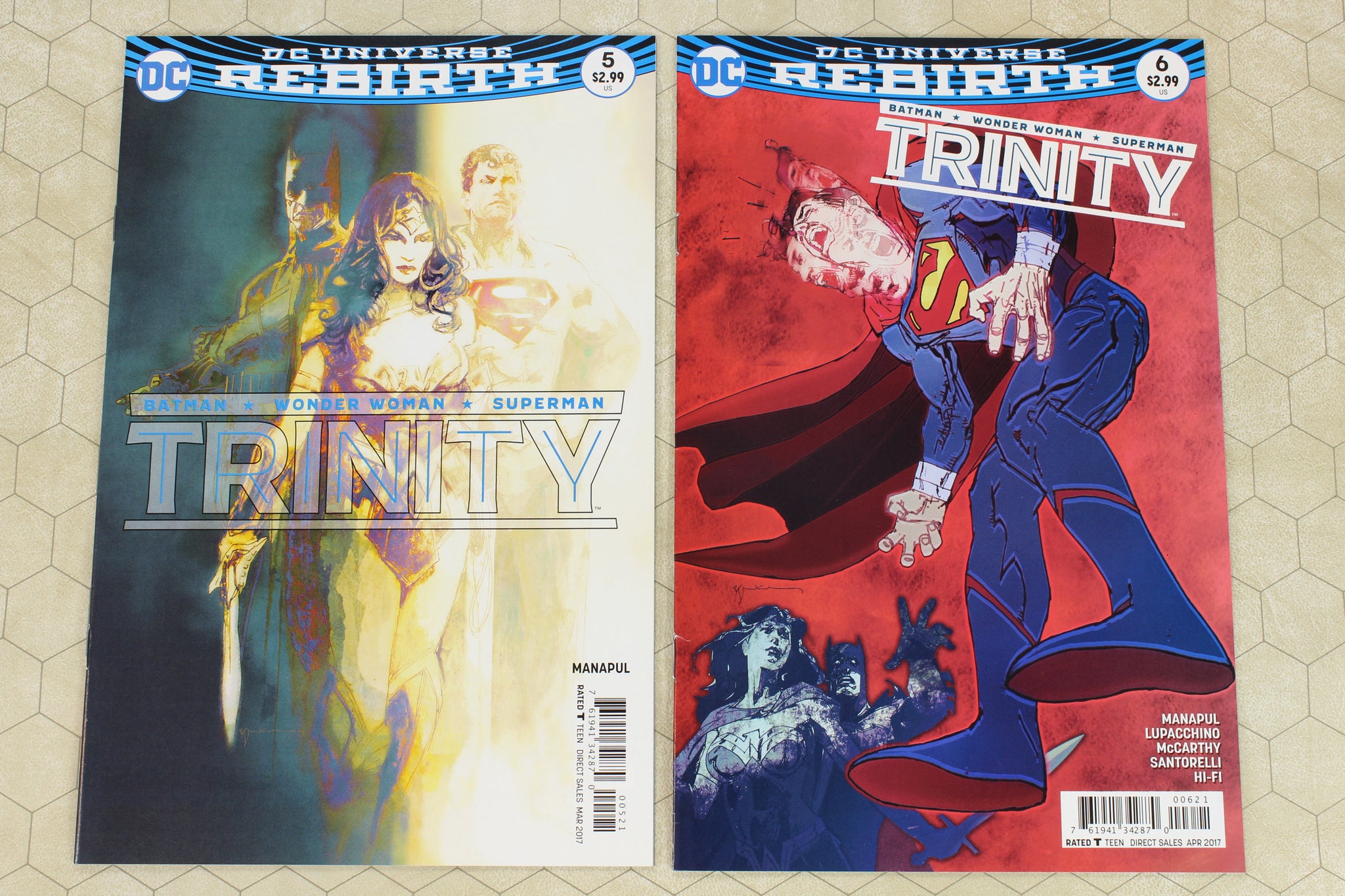 TRINITY #1 - 12, 17, annual (2016) vol.2 Set NM (DC Comics lot