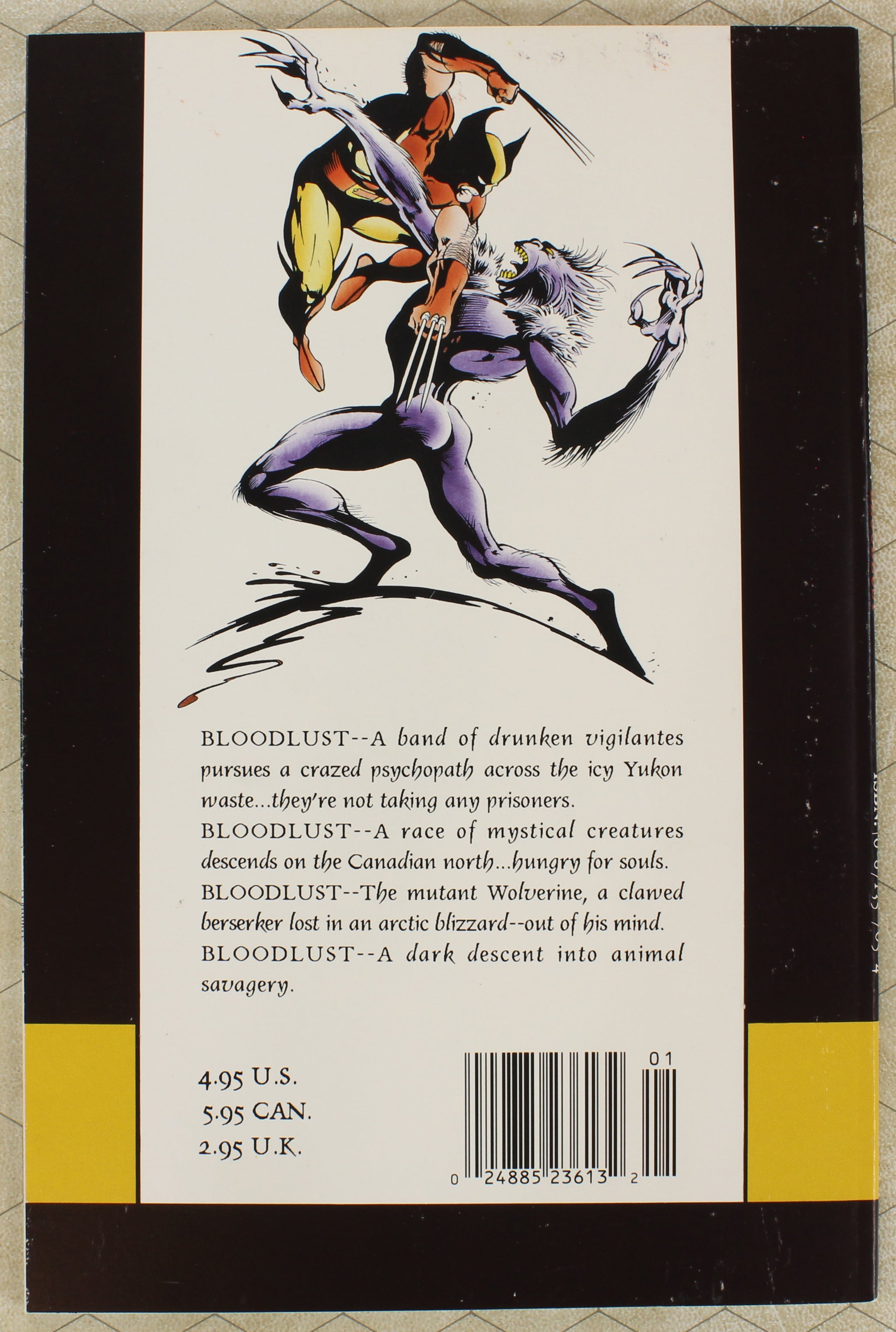 WOLVERINE squarebound Set - BLOODLUST, JUNGLE ADV, RAHNE TERRA