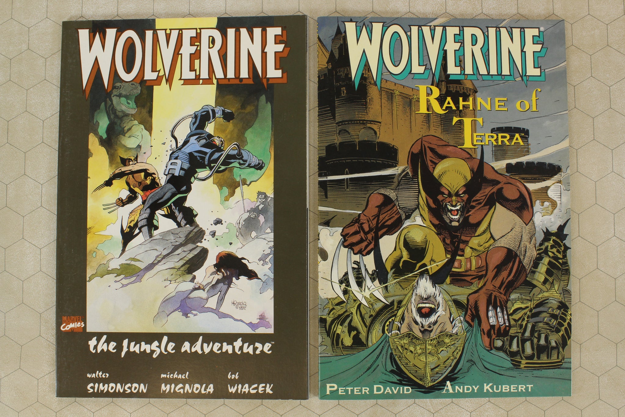 Wolverine Lot of popular 13 comic books plus Wolverine Rahne of Terra book