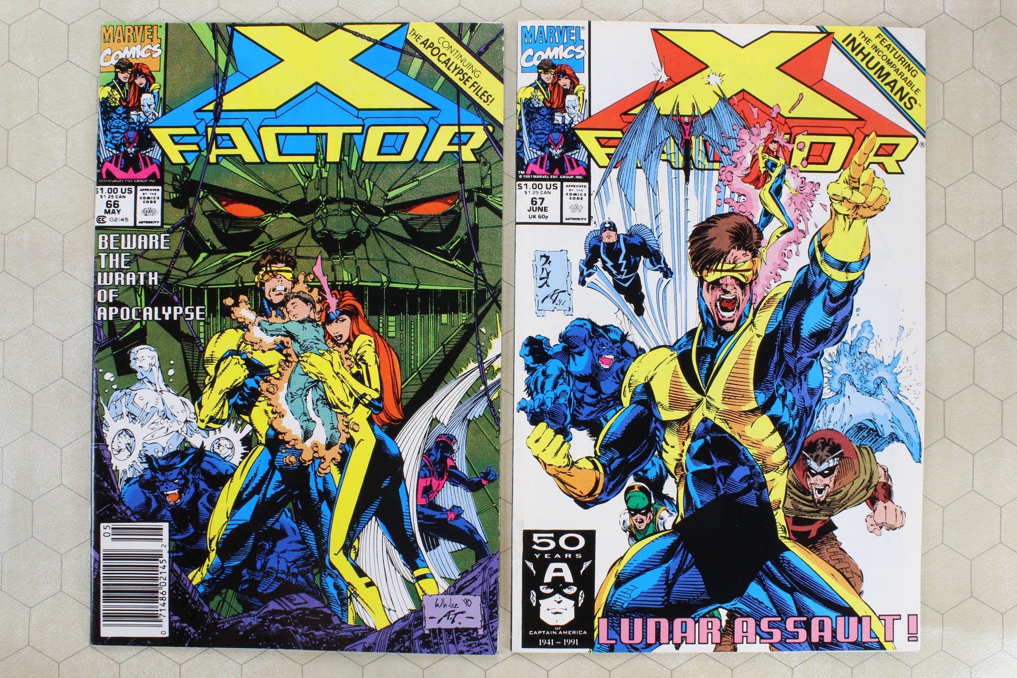 X-FACTOR #66 - 69 (1991) vol.1 Set (Marvel Comics lot) #66