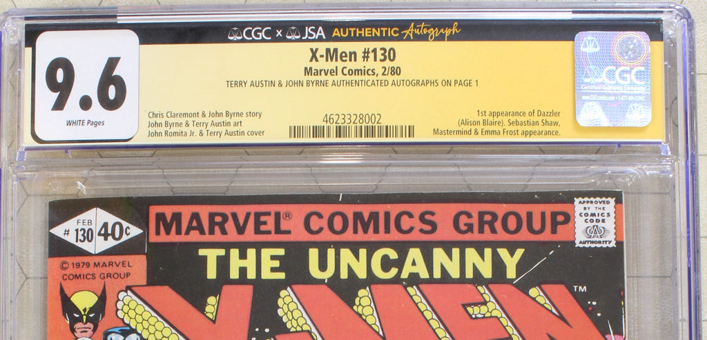 X-MEN #130 CGC 9.6 (1980) (Marvel Comics) 1st appearance DAZZLER