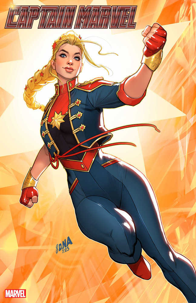 Captain Marvel #1 David Nakayama Foil Variant Vol 12 (2023) Marvel