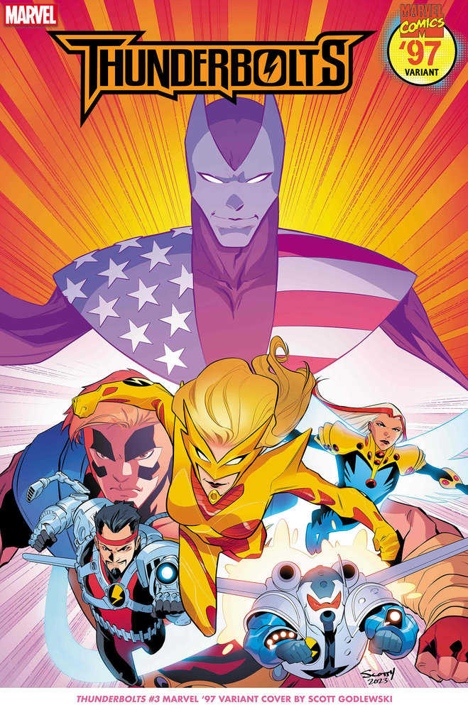 Thunderbolts #3 Scott Godlewski Marvel 97 Variant Vol 5
