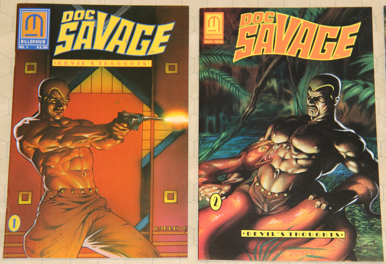 DOC SAVAGE Mini Series and Specials Set lot : 8 Different Comics