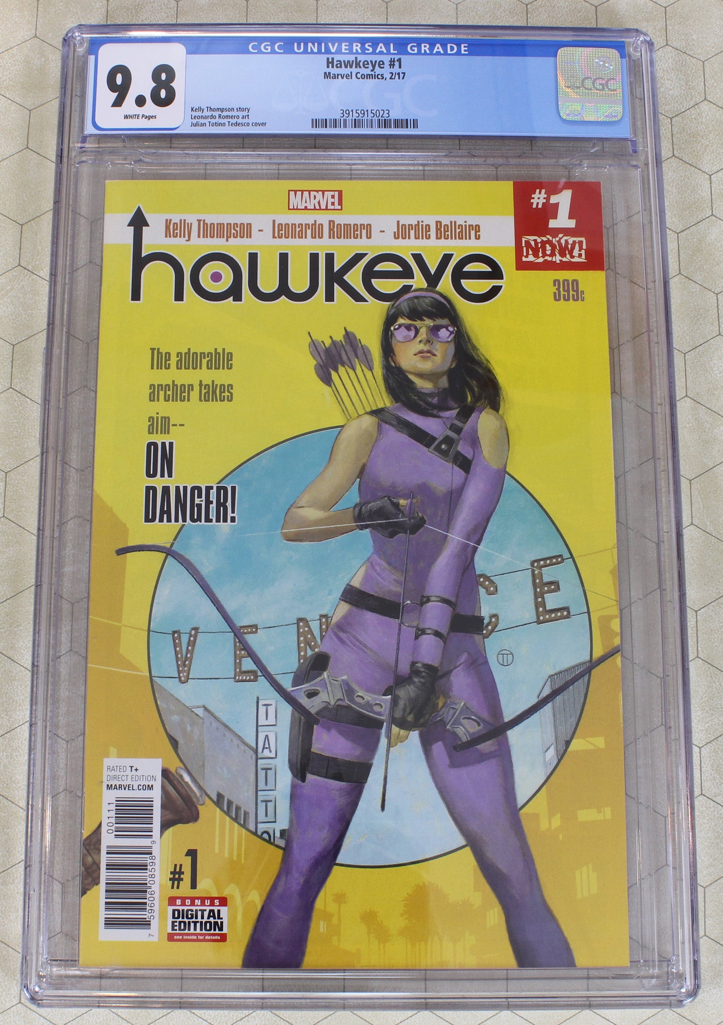 Hawkeye 1 CGC popular 9.8