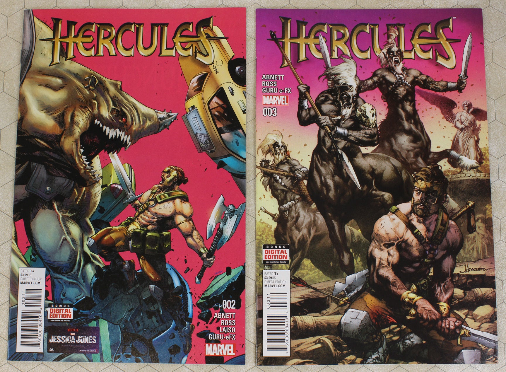 HERCULES #1 - 6 vol.4 (2015) Complete Set NM (Marvel Comics lot