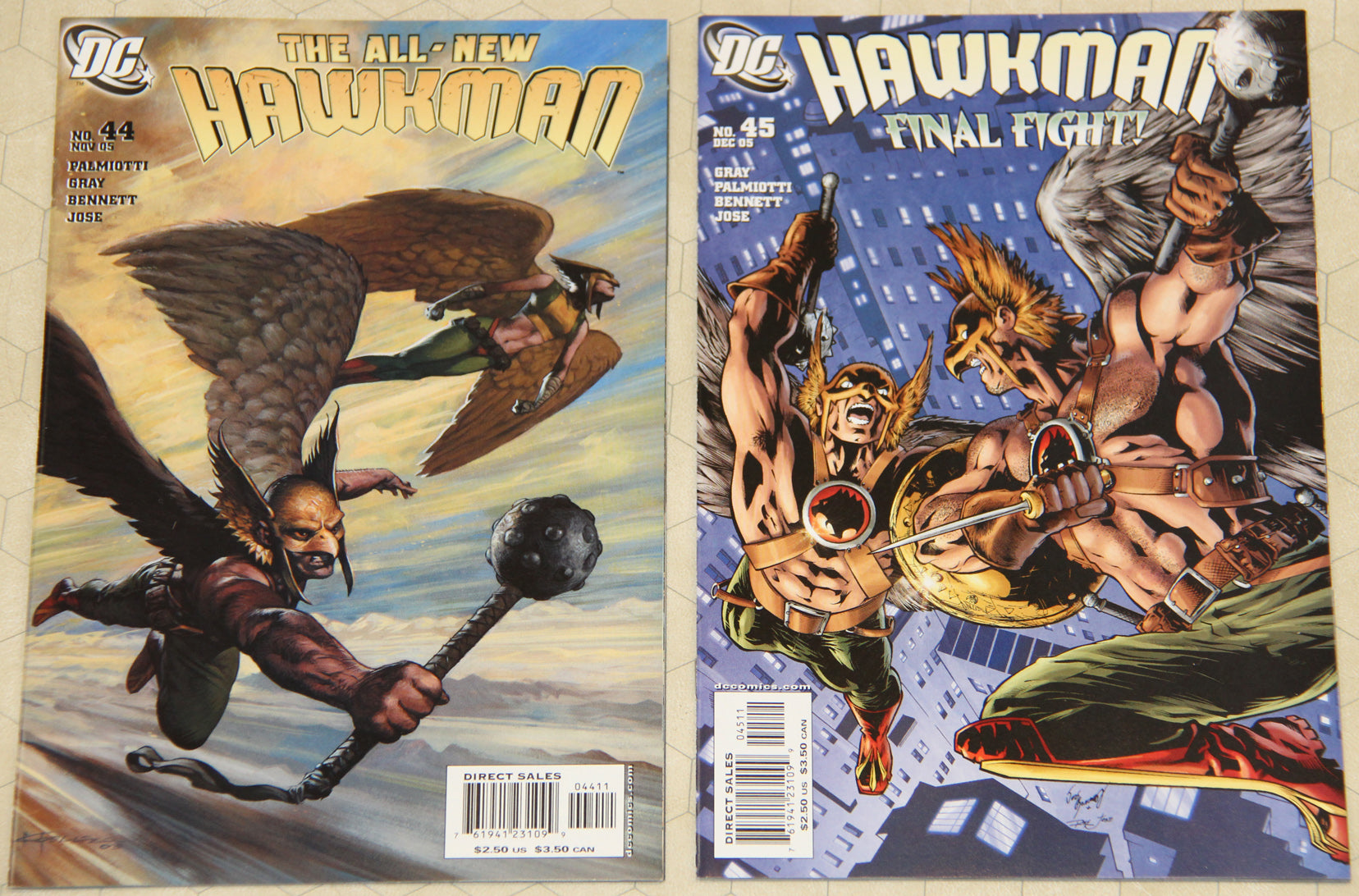 HAWKMAN Vol 4 (2002) Set #1 - 49 NM (DC Comics lot