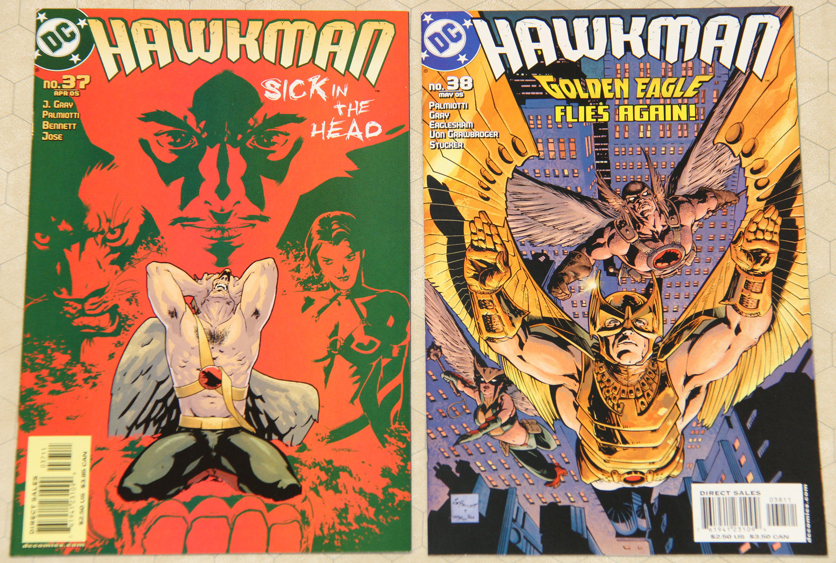 HAWKMAN Vol 4 (2002) Set #1 - 49 NM (DC Comics lot