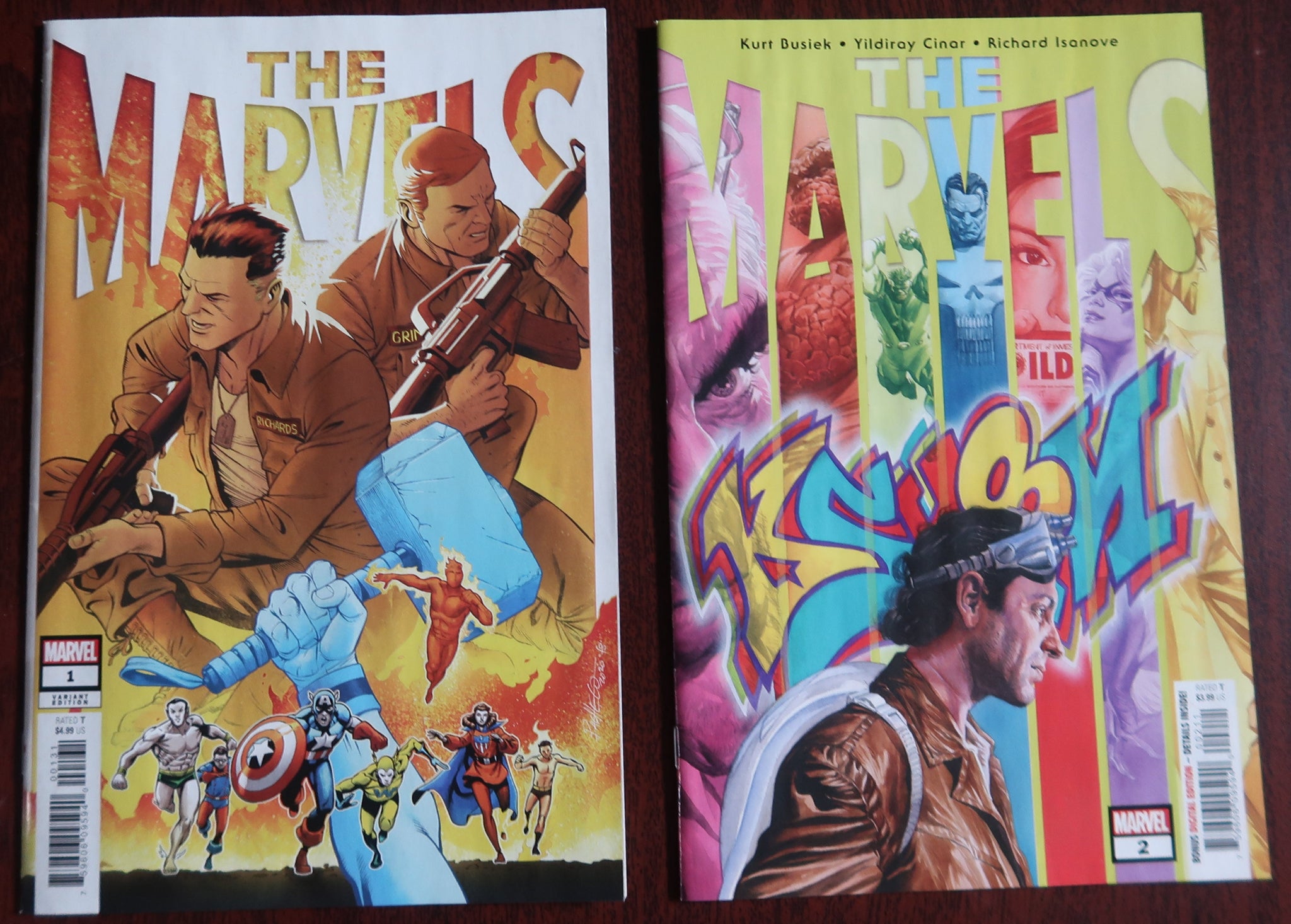 The Marvels #1 - 6 Set (2021) Marvel Comics!! – Comic Fever
