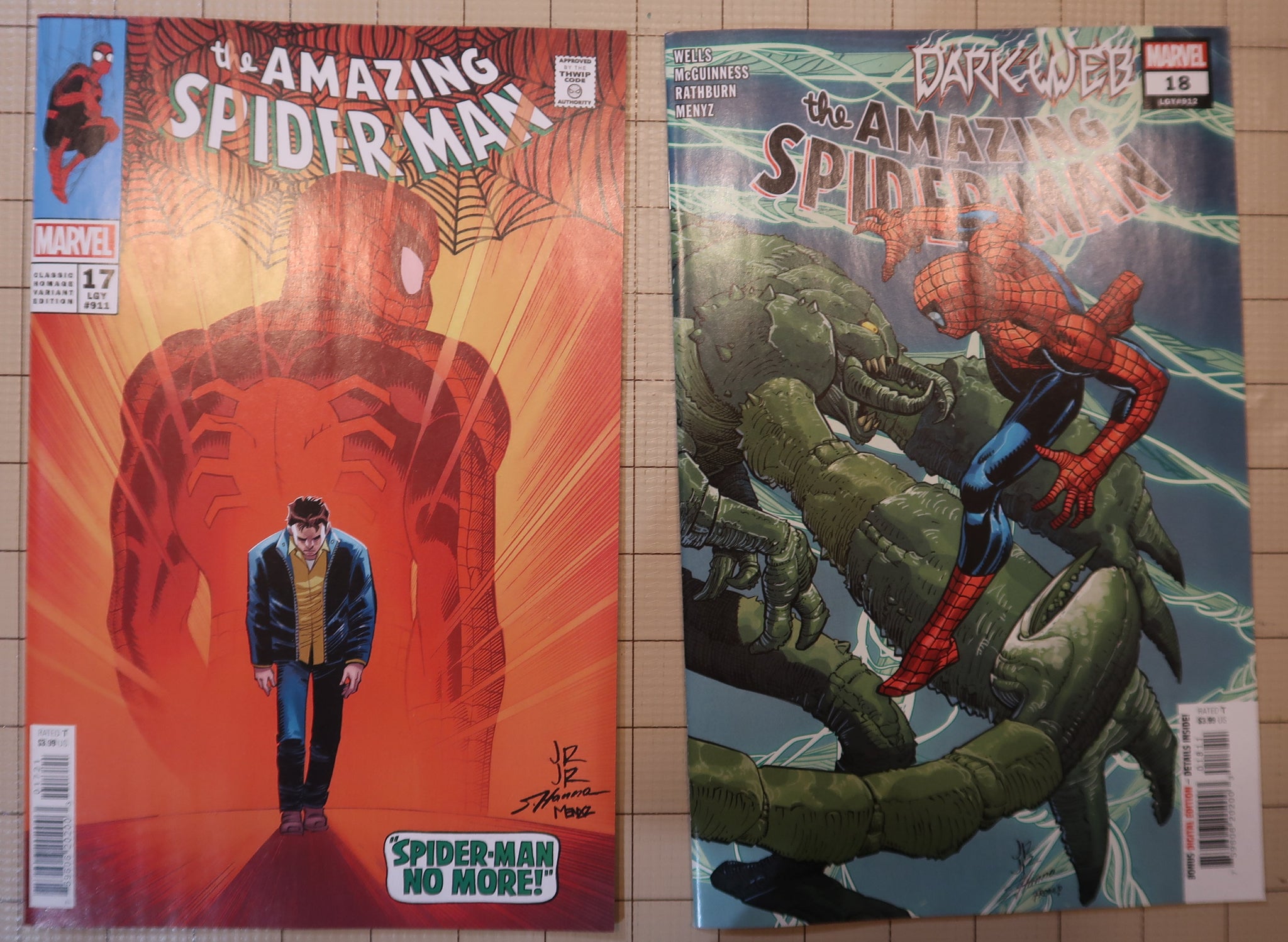 アメコミリーフ　The Amazing Spider-Man 14冊セット Amazing Spider-Man #14 - 18 set (2023) NM Marvel Comics