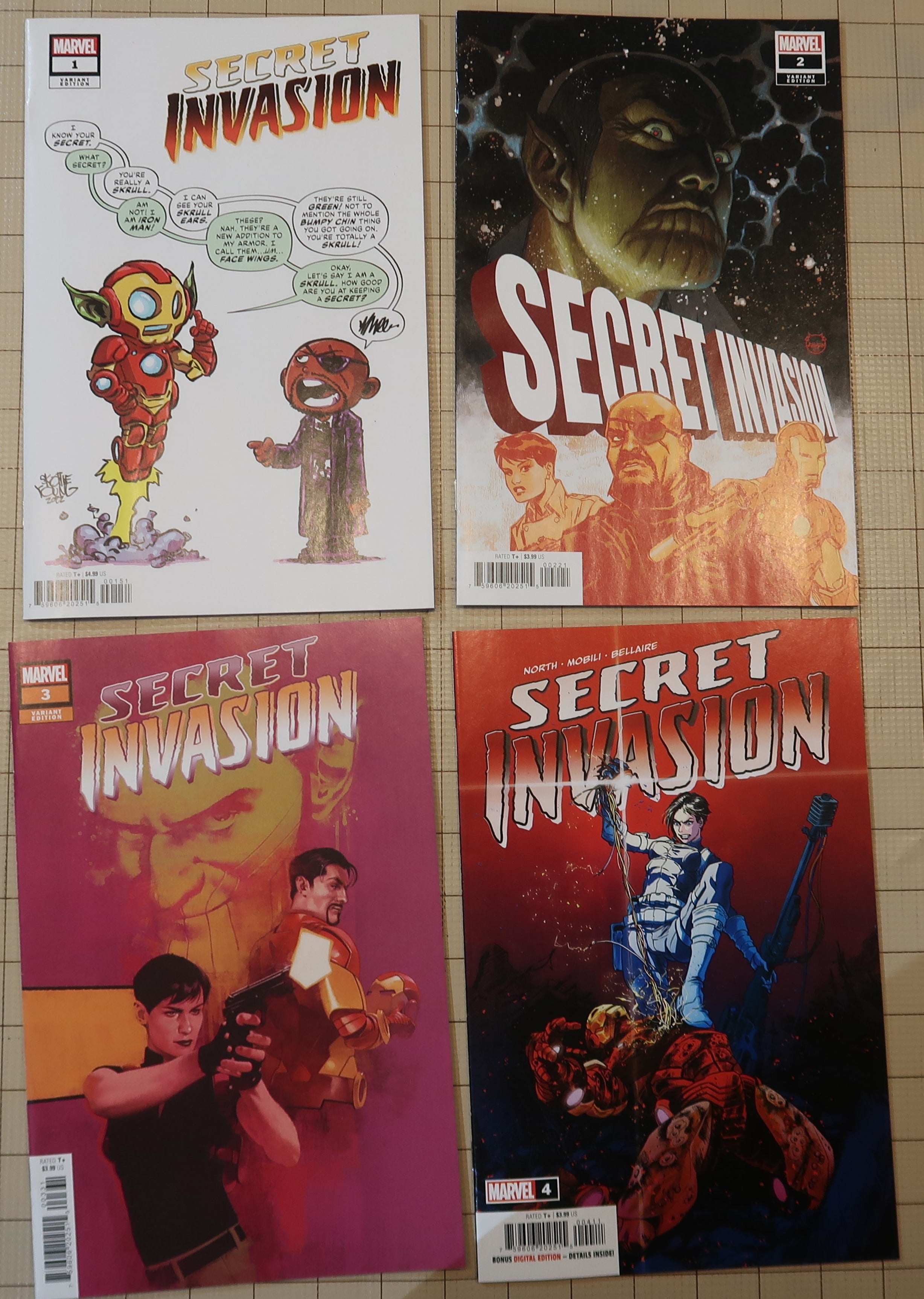 Secret Invasion #4 Yu Variant Marvel Comics 2023 NM+