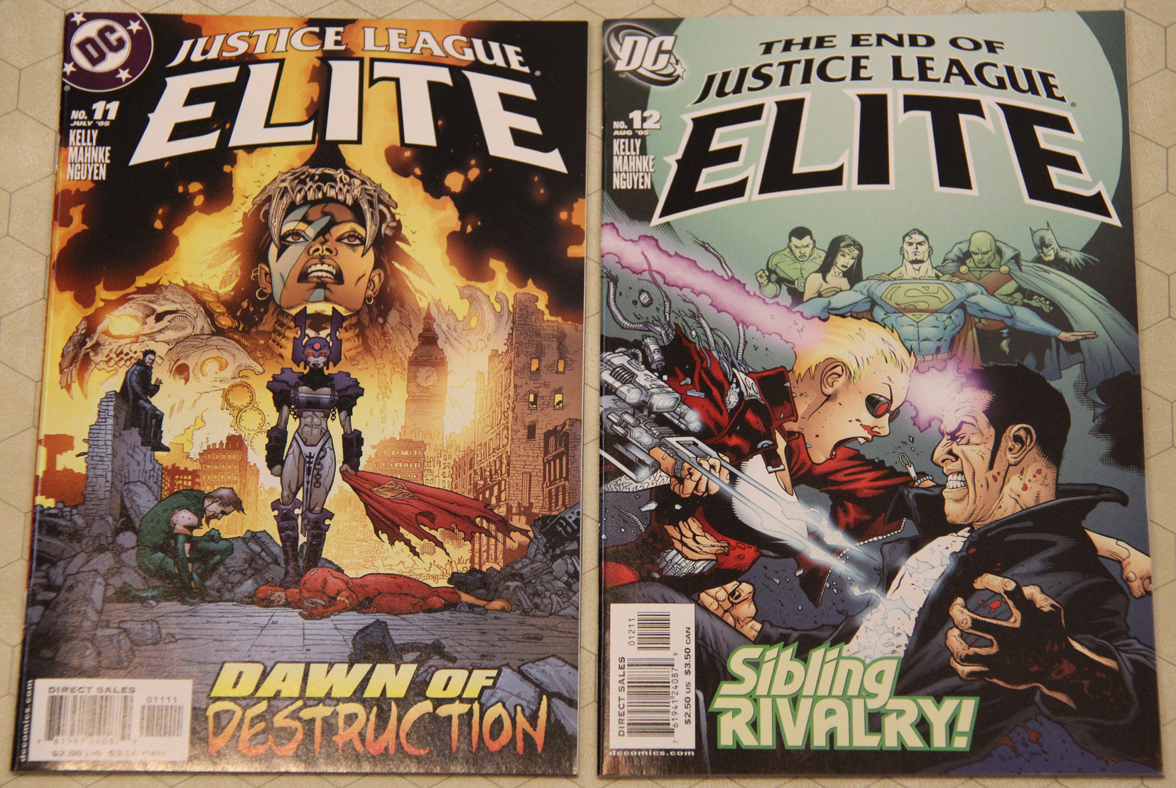 JUSTICE LEAGUE ELITE #1 - 12 (2004) Set NM (DC Comics lot
