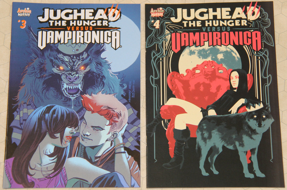 JUGHEAD THE HUNGER vs VAMPIRONICA (2019) Set #1 - 4 NM (Archie Comics ...