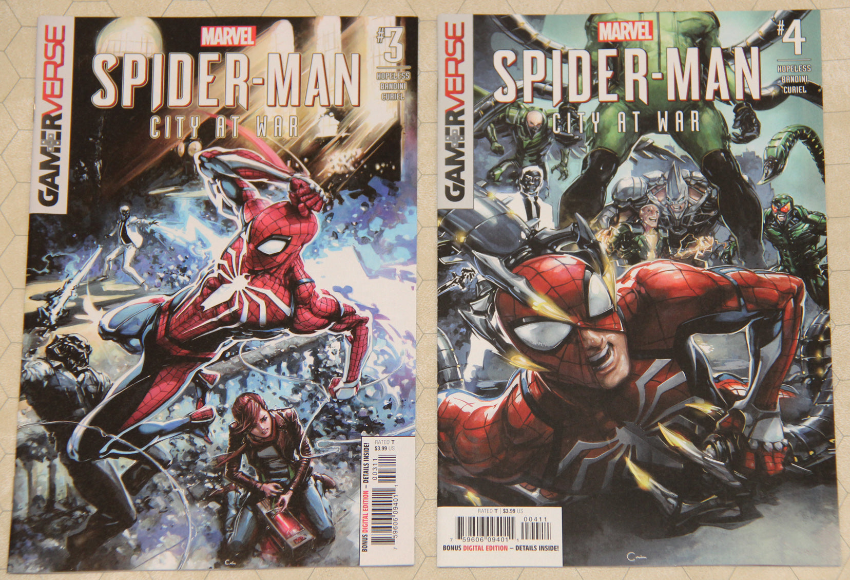 MARVEL'S SPIDER-MAN CITY AT WAR (2019) #1 - 4 SET NM (Marvel