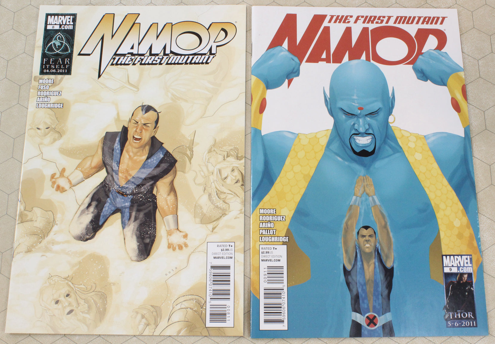 NAMOR THE FIRST MUTANT (2010) Set #5 - 11 NM (Marvel Comics