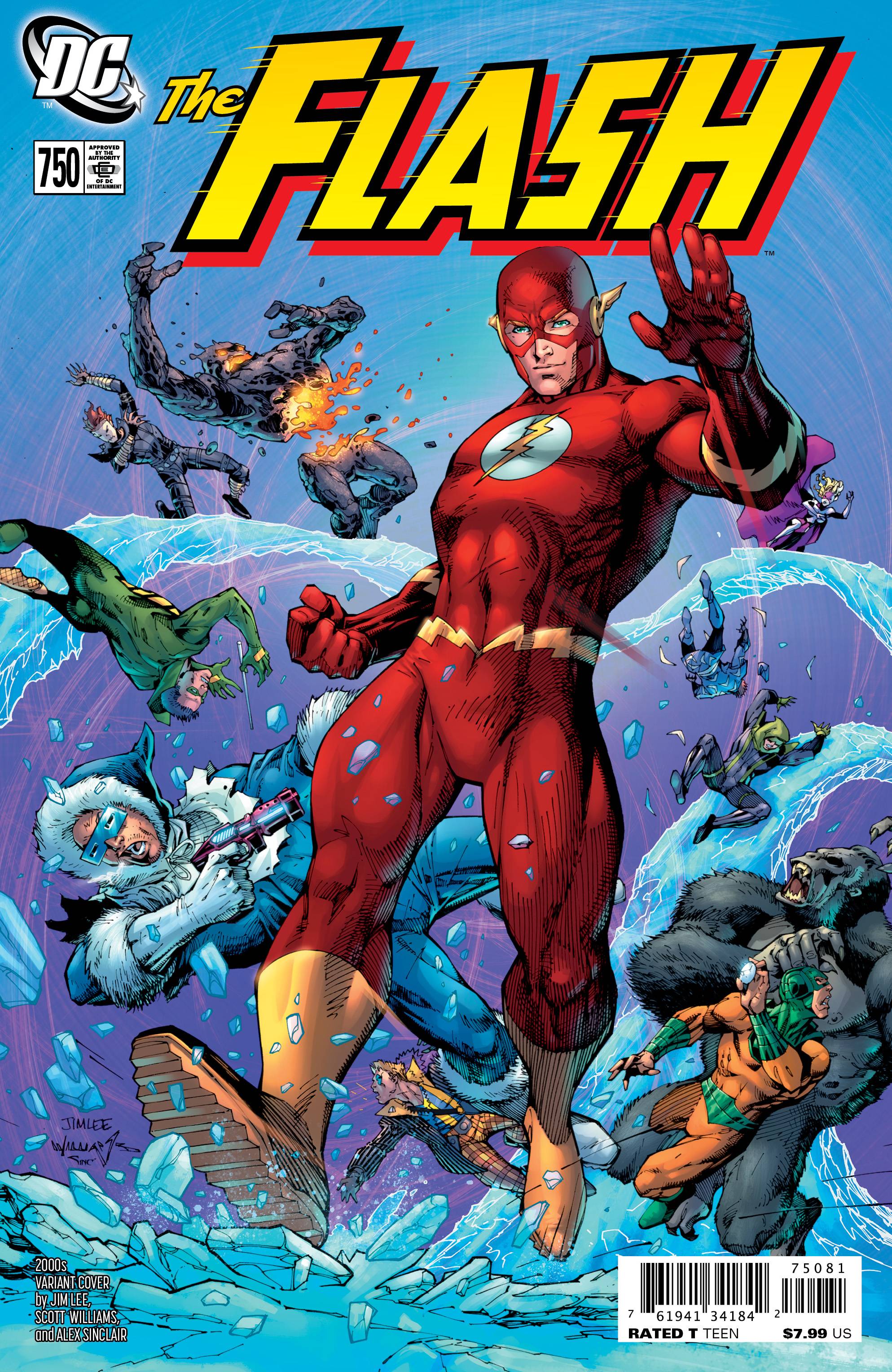 FLASH #750 2000's JIM LEE Variant Vol 5 (2020) DC Comics – Comic Fever