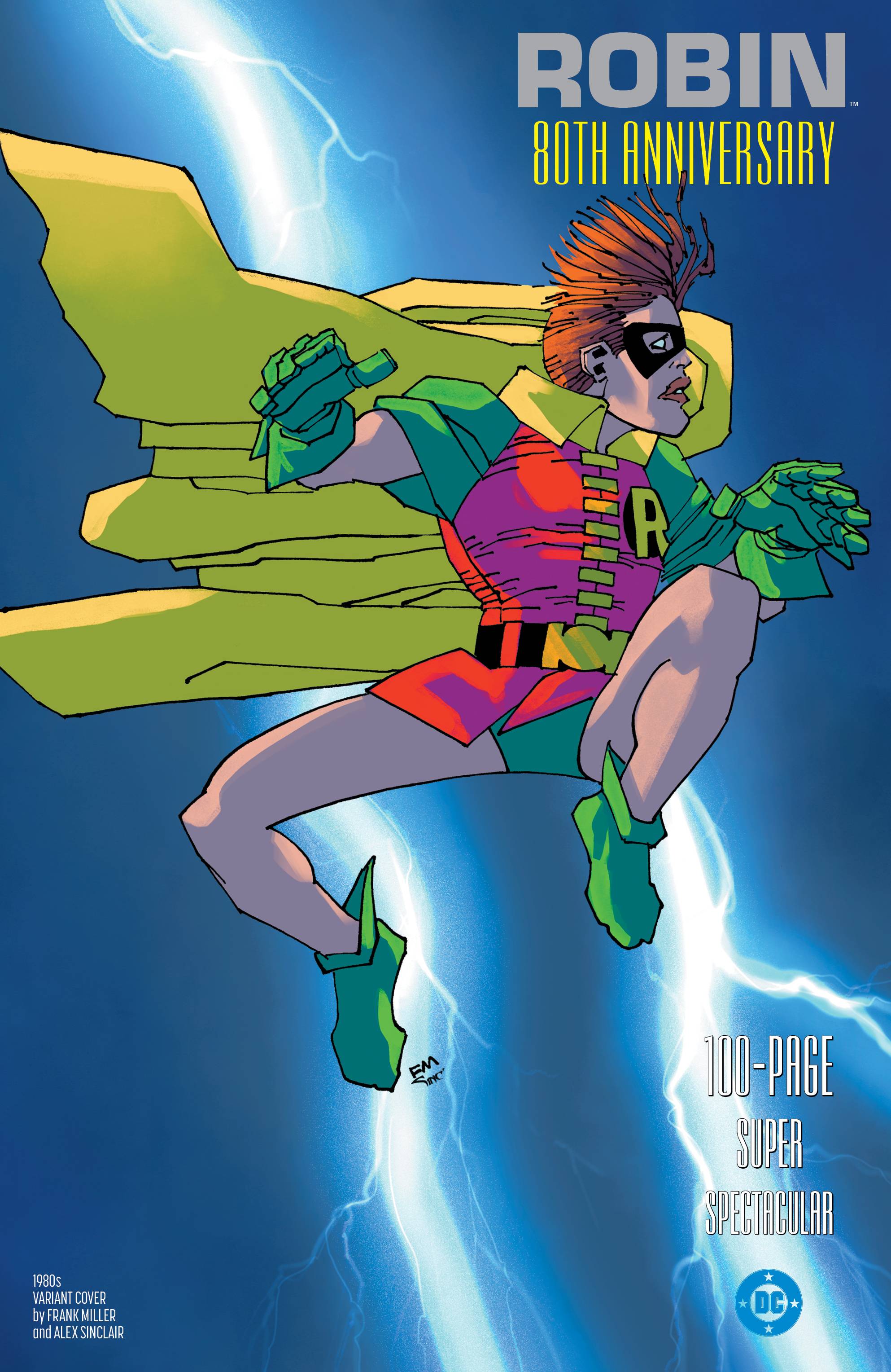 ROBIN 80TH ANNIV 100 PAGE SUPER Spectacular #1 1980S FRANK