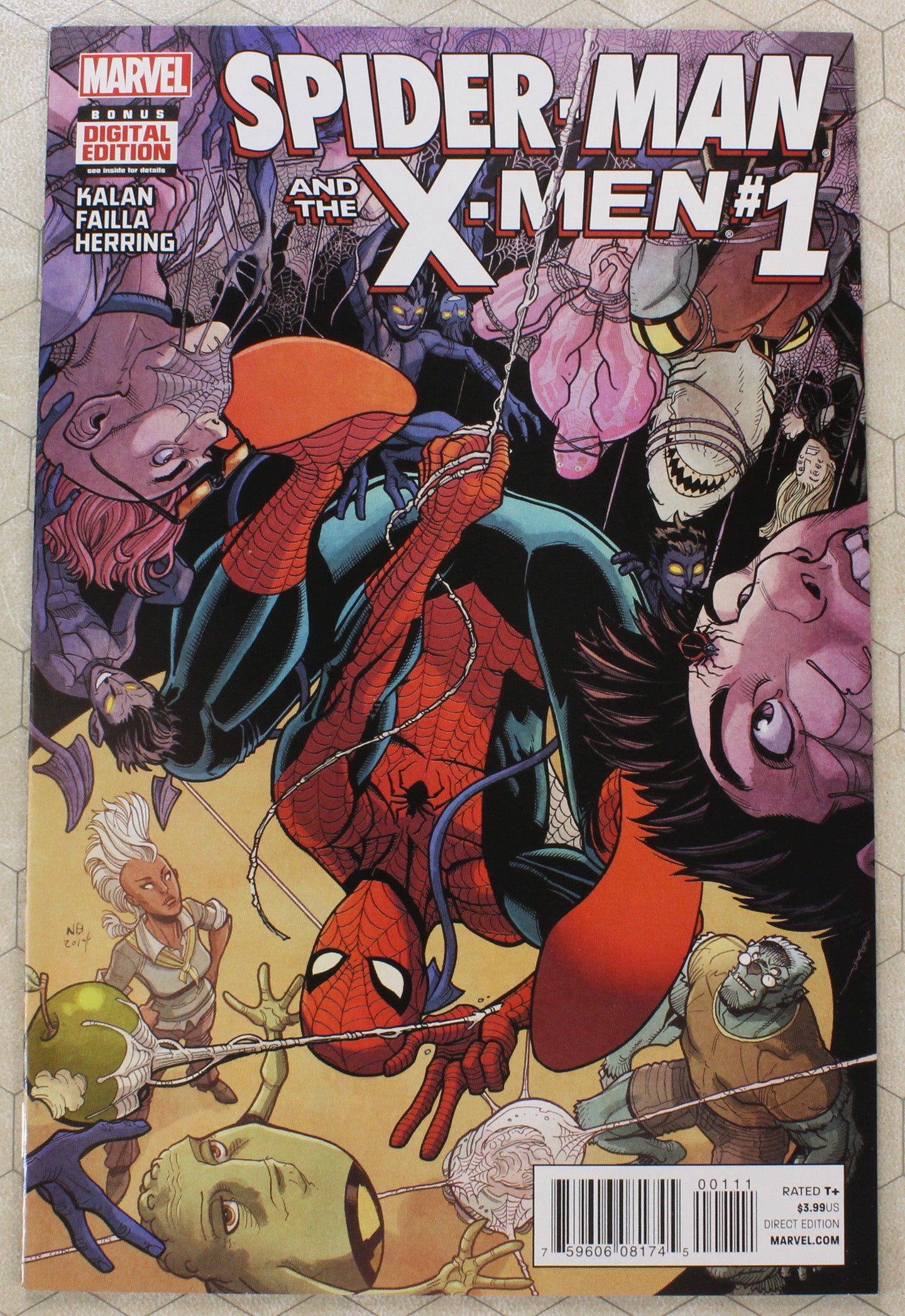 SPIDER-MAN and the X-MEN #1 - 5 (2014) NM Set (Marvel Comics lot