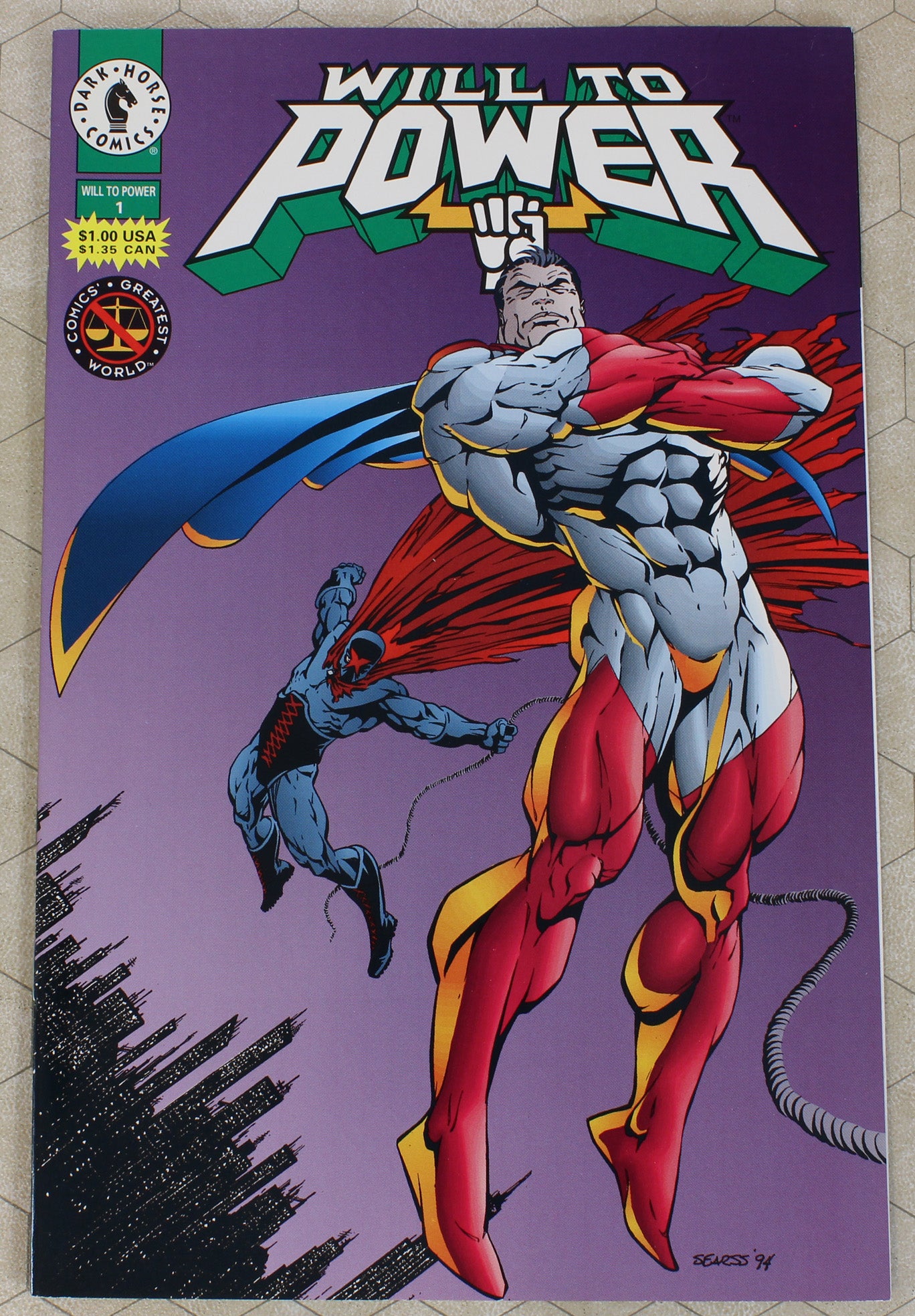 WILL TO POWER #1 - 12 (1994) Complete Set NM- (Dark Horse Comics