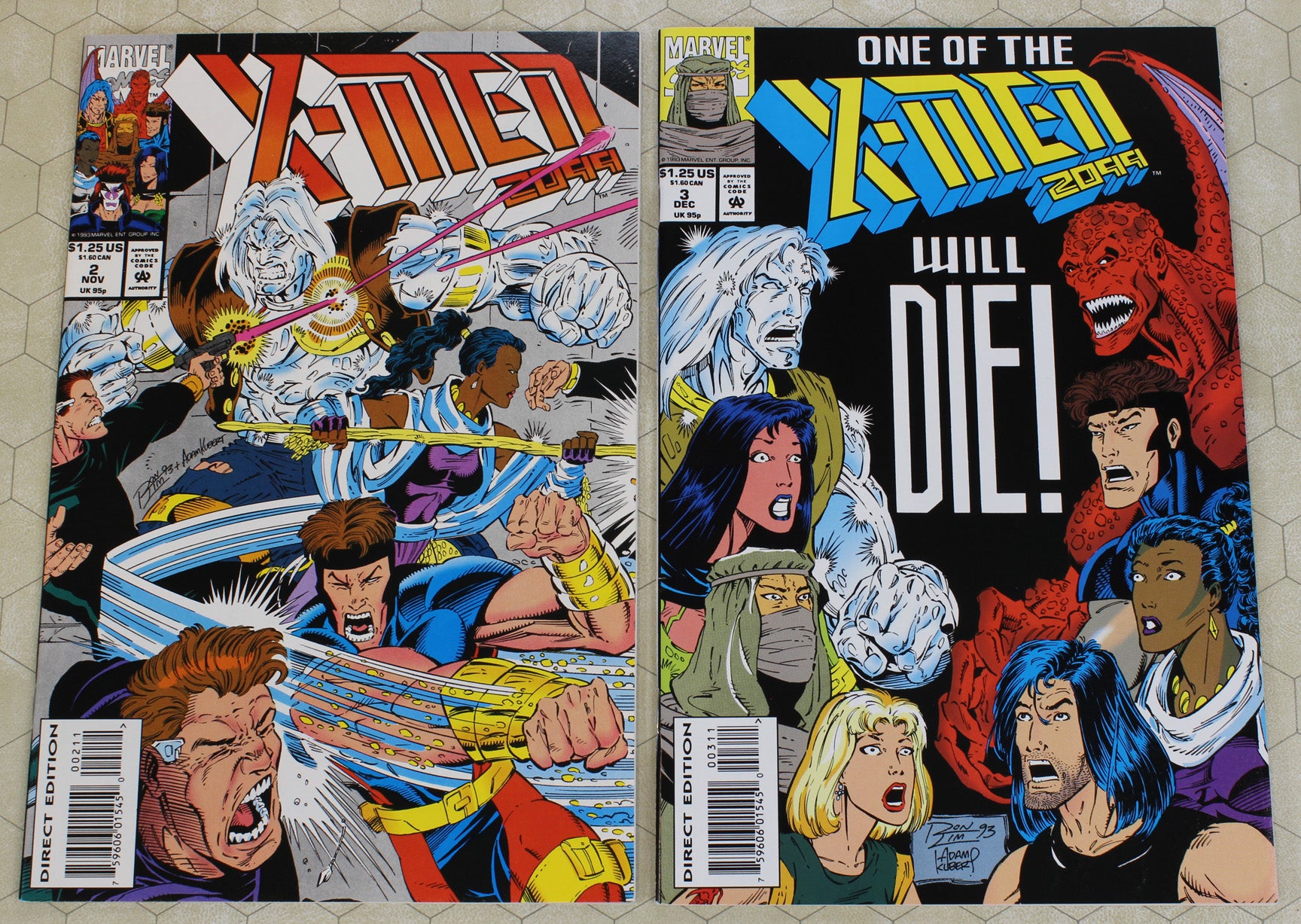 X-MEN 2099 #1 - 3 (1993) Set VF/NM (Marvel Comics lot) – Comic Fever